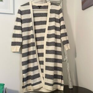 Talbots Long open cardigan